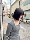 ぷつっとボブ/ダークラベンダー