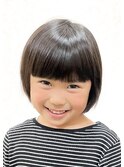 お子様カット　ショートボブ