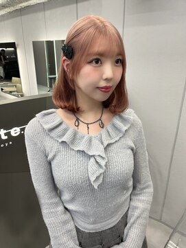 ロテ 名古屋 名駅店(Lote.) ホワイトグレージュ/デジタルパーマ/フェザーパーマ/名駅