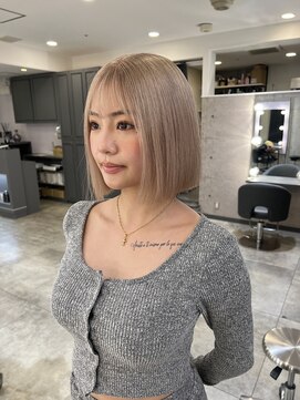 リンドトウキョウ ウメダ(LINDO TOKYO) 大阪/梅田/ブリーチ/ブロンド/髪質改善/ボブ