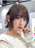 30代40代大人女性/前髪ありショートボブ/ショートヘア/髪質改善