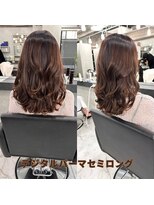 エンディアリング 東銀座(Endearing)&nbsp;イメチェンスタイル/フルバング/似合わせカット/東銀座