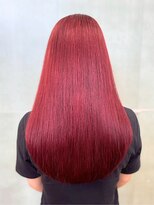イーストハムヘッドショップ(EAST HAM head shop) ケアブリーチ/髪質改善/艶髪ストレート/美髪/艶髪/レッド