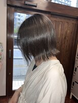 ジャヌ 浜町 眼鏡橋(JANU)&nbsp;外ハネボブ/グレージュ