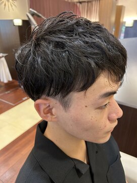 ビアンコ(BlANCO) ツーブロックショートスタイル