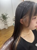 ルポ バイ モイ(Repos by MOI)&nbsp;フェイスフレーミング/インナーカラー/ホワイトミルクティ/