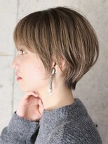 ノア 奈良駅前店(NoA)&nbsp;ショートヘア　丸みショート　ハイトーン　奈良市　田村梨乃
