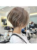 30代40代50代白髪染め銀座分け目　松