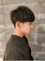 ニアウ 伊勢崎連取店(Niau) 刈り上げショートマッシュニュアンスパーマ