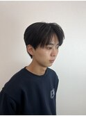 ダウンパーマ センターパート ニュアンスパーマ