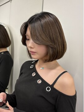 ナンバー アンフィール 渋谷(N° anfeel) レイヤーボブ