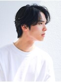 メンズカット/センターパート/大人メンズ/清潔感
