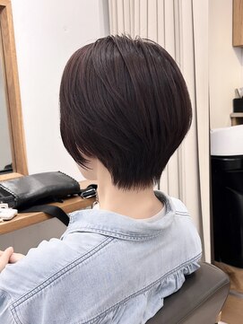 ハット(HUT) 『30~50代』ショート ボブ ショートヘア 白髪ぼかし 219