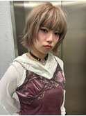 レイヤーボブ/デザイン/ローライトカラー