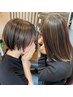 ☆new当店人気NO1☆　【カット+天使の艶カラー+COTAトリートメント】14000