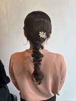 ヘアセット専門サロン by OKINAWA WATABE WEDDING 那覇店 編みおろし