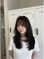 シュガソル 元町三宮(syugasol)&nbsp;着物ヘア/大人ガーリー/ダークアッシュ/似合わせカット/三宮元町