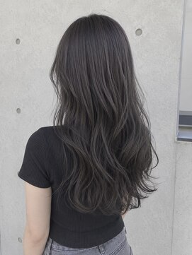 フェンヘアーアイス 中目黒(Fen.hair ici) 上品韓国ヘア◆ショコラグレージュ顔周りカット◎夏カラー