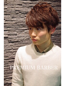 プレミアムバーバー 赤坂店(PREMIUM BARBER produce by HIRO GINZA) カジュアルパーマスタイル＜赤坂＞＜理容室＞