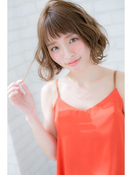 ローマ ギンザ(ROMA Ginza) 『ROMA』ラフウェーブが可愛い！ハニーヘアサマーボブ