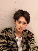 ピチカート(pizzicato) センターパートショート × ニュアンスパーマ