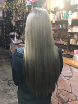 オーバーキャプテンネイキッド(OVER CAPTAIN NAKED) ダブルカラー※グレージュ