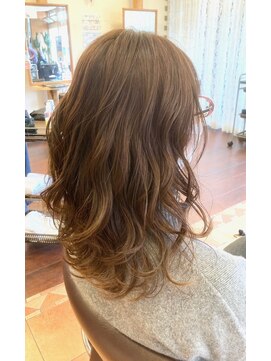 浪漫館 サンク(CINQ) ベージュ　オレンジ　ブラウン　ハイライト　＠岩下裕紀