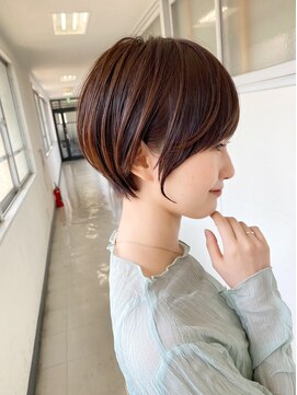 シェノン サントル(CHAINON CENTRE) モテ髪カタログ/外ハネボブ/ペールベージュ[梅田/茶屋町]