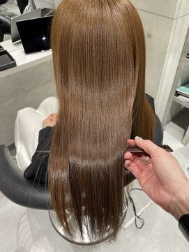 ジンジャー(GINGER) 新髪質改善×トリートメント×サラ髪