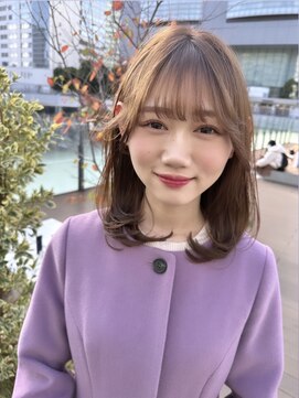 ベルーナ(BELLUNA) 大人可愛い20代30代40代インナーカラー似合わせ小顔ワンカール