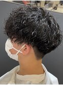 【店長松永】ツイストスパイラルパーマ/ショートマッシュ
