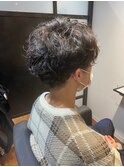 メンズパーマ/ツイストスパイラルパーマ/波巻きパーマ