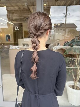 ボトル(bottle) ナチュラルな編みおろし