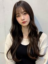チュチュ(chuchu)&nbsp;韓国レイヤー/韓国風/セミディ/ブリーチなし/顔まわり