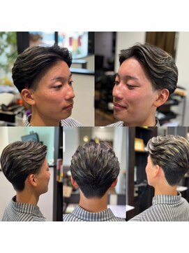 バンズヘアーファミリー(Ban.s Hair Family) センターパート【ツーブロック】