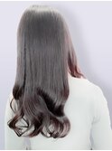 ふんわりカールヘルシースタイルルーズヘアショコラアッシュ