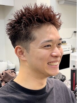 エース(ACES) ブリーチ短髪×大人爽やか×短髪×スパイキーショート