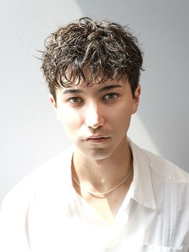 ゴールド 京都(GOALD) ニュアンスパーマ　ツーブロック　ダウンバングショート