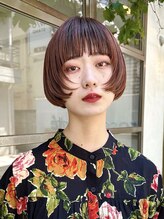 綺麗にパツッと、すっと収まる、こだわりのボブ