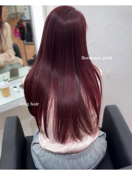 ジュイル シブヤ(JEWIL SHIBUYA) 赤髪ストレート