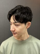 リリー(Lily)&nbsp;クセ毛を活かしたメンズショート【理容】品川/蒲田/メンズカット