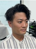 ツイストスパイラルパーマハーフバック