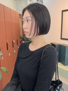 ノエ(noe) イメチェン/ホワイトブロンド/外ハネボブ/美髪/栄/矢場町h43