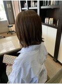 切りっぱなしボブ