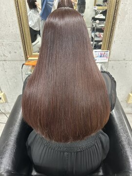 ルノン フィージュ(LUNON fieju) イメチェンヘアスタイルホワイトブロンド外ハネボブ美髪のススメ