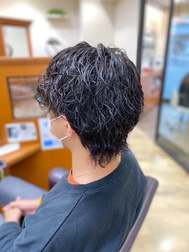 ピュア ポイント 和光店(PURE POINT) レイヤーウルフ×ツイストパーマ