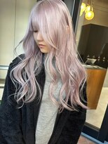 ウェイビーズ(WAVY'S)&nbsp;xブリーチ/イメチェン/ホワイトブロンド/外ハネボブ/美髪/