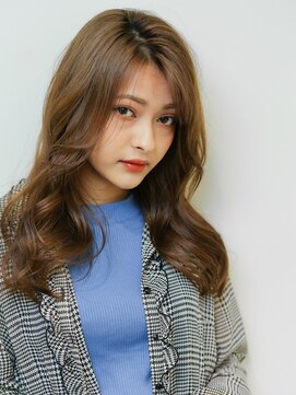 ニューヨークニューヨーク 海老江店(NYNY) ナチュラルカール/ロング/ブリーチ無しダブルカラー