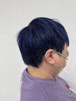 イフプロデュースドバイアミカ(iF produced by Amica)&nbsp;ブルーカラーショート