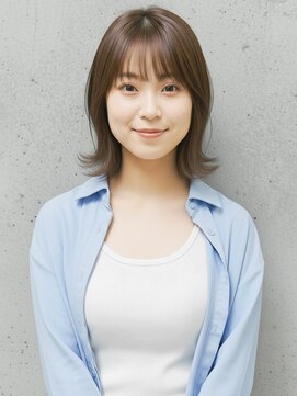 ニューヨークニューヨーク イオンスタイル東淀川店(NYNY) 今っぽ外ハネくびれボブオリーブベージュ【淡路/上新庄】